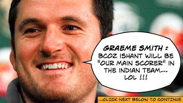 Graeme Smith is so happy