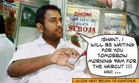 Ishant's Appointment with Dhoni :P