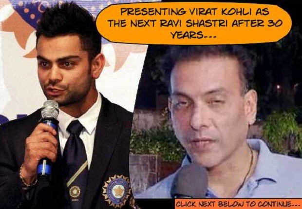 Virat Kohli is the NEXT Ravi Shastri after 30 years...