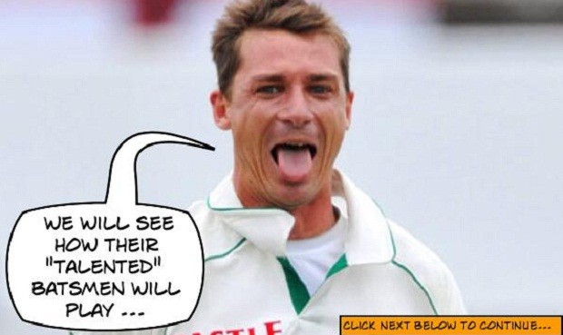 Steyn Gun on Fire...