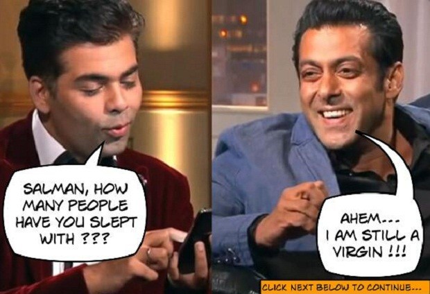 Salman Khan still a VIRGIN... MS Dhoni teaches him to increase "strike rate"
