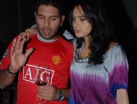 Yuvraj with Preity