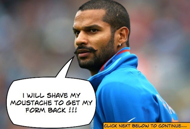 Dhawan's plan to get his form back