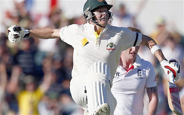 Ashes 3rd Test Day 1 : Australia ride on Steve's excellent century.