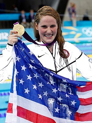 Missy Franklin: Ready to take over from Michael Phelps as the "Next Great Superstar of the swimming pool"